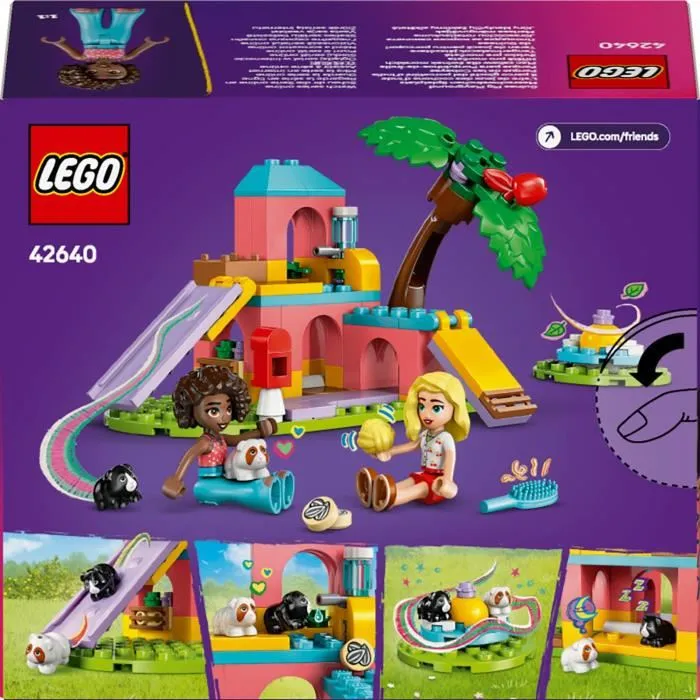 LEGO Friends 42640 Zona de Juegos para Cobayas - Jeu de rôles pour filles à partir de 5 ans
