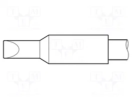 JBC TOOLS Pointe tournevis 5x1,2mm Heavy Duty