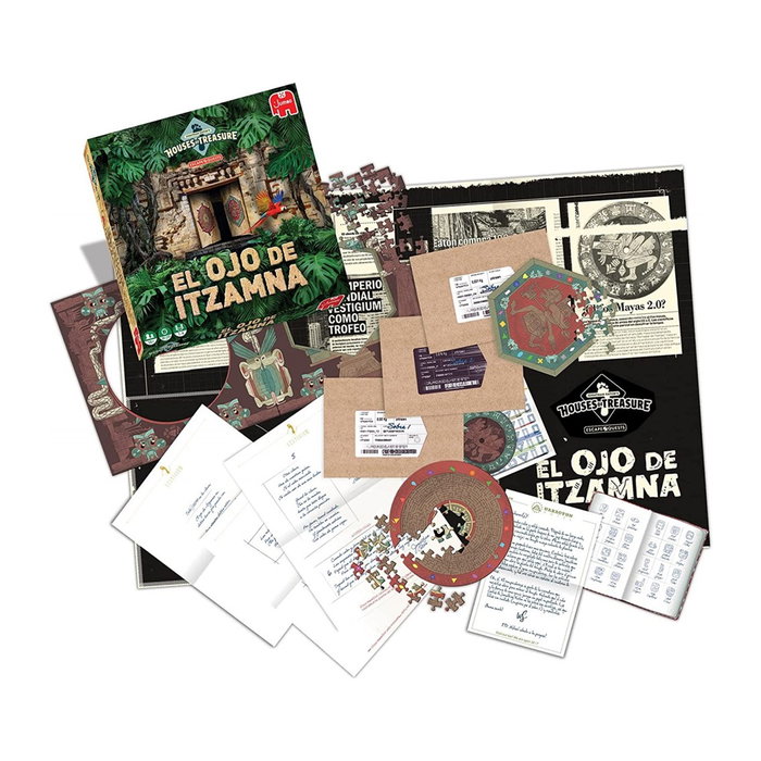 Jumbo Escape Quest: Le Jeu de Société Le Œil d'Itzamna - Aventure Immersive 16+ ans