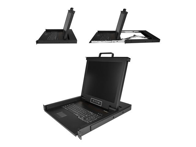 Startech Console KVM 17 pouces Montage Rack 1U LCD USB VGA