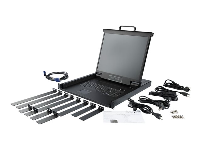 Startech Console KVM 17 pouces Montage Rack 1U LCD USB VGA