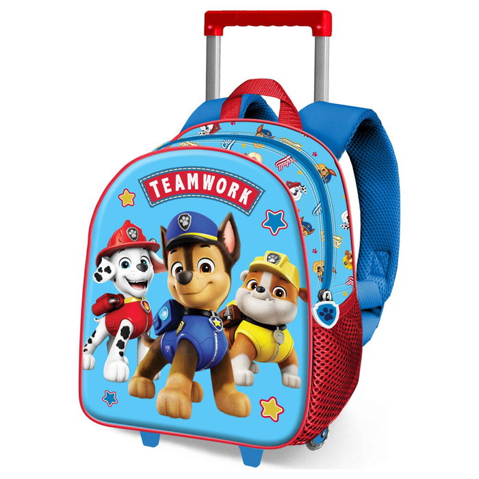 Karactermania Sac à dos trolley Pat' Patrouille 3D Bleu