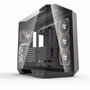 Darkflash DY470 Boîtier PC Cube Noir