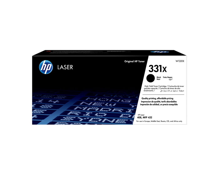 HP Toner 331X / W1331X Black XL Noir HP Toner 331X / W1331X Black XL Noir