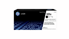 HP Toner 331X W1331X Noir XL pour imprimantes LaserJet - Cartouche d'encre noire haute capacité