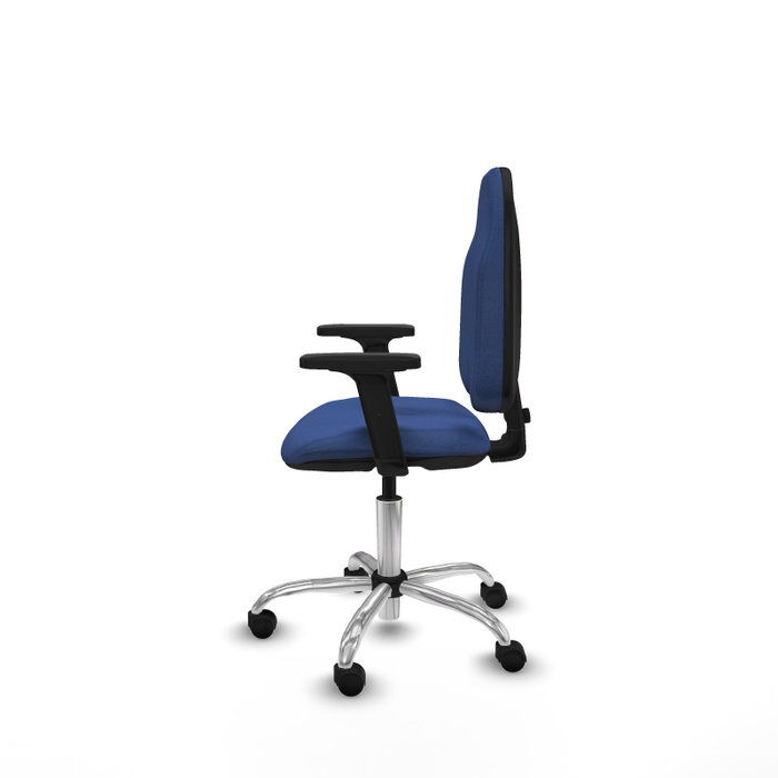 PIQUERAS Y CRESPO Chaise de bureau Algarra bleu marine
