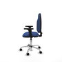 PIQUERAS Y CRESPO Chaise de bureau Algarra bleu marine