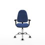 PIQUERAS Y CRESPO Chaise de bureau Algarra bleu marine