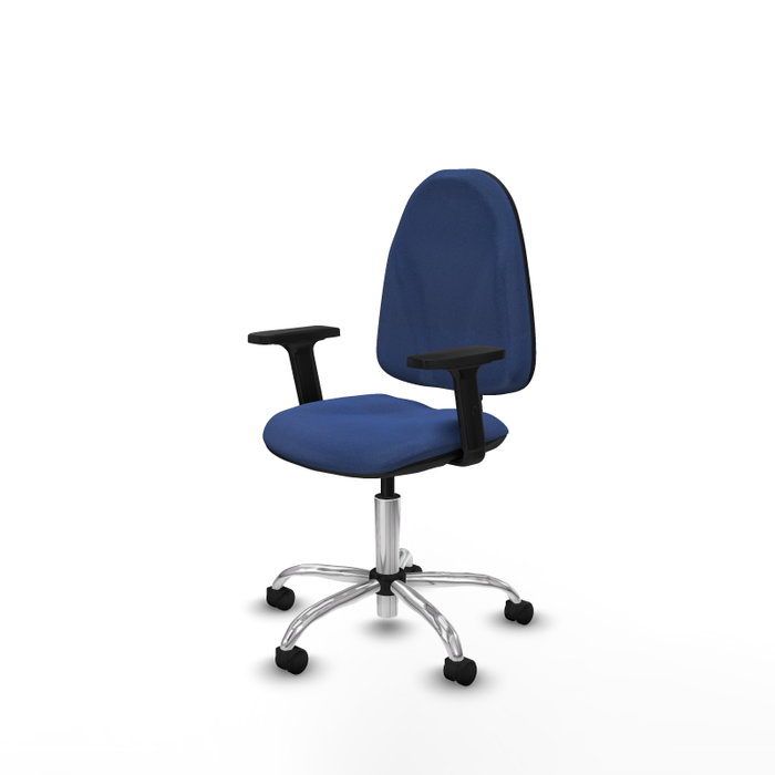 PIQUERAS Y CRESPO Chaise de bureau Algarra bleu marine