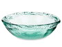 GIFTDECOR Vase Azteca en verre recyclé transparent 21cm