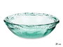GIFTDECOR Vase Azteca en verre recyclé transparent 21cm