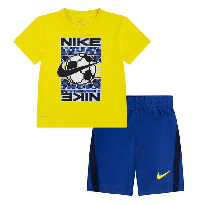 Ensemble de Sport pour Bébé Nike Df Icon Multicouleur Ensemble de Sport pour Bébé Nike Df Icon Multicouleur
