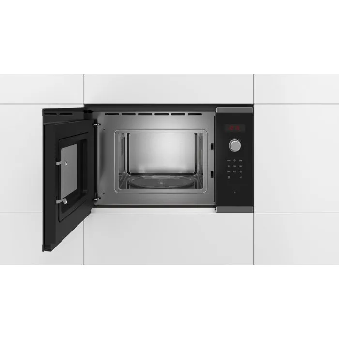 Bosch Micro-ondes encastrable Serie 4 BFL523MS0 Inox 800 W Bosch Micro-ondes encastrable Serie 4 BFL523MS0 Inox 800 W