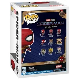 Funko Pop! Marvel Studios Spider-Man No Way Home - Spider-Man Tête oscillante - Figurine à collectionner 1157 - 9 cm