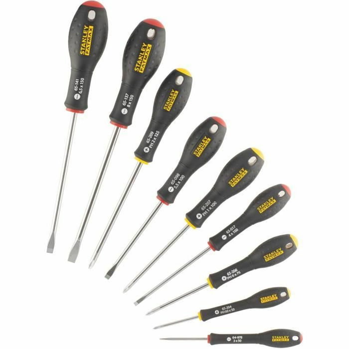Stanley Jeu de 10 Tournevis FATMAX FMHT65439-0 Stanley Jeu de 10 Tournevis FATMAX FMHT65439-0