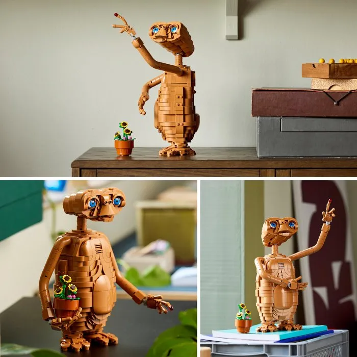 Lego Set de construction LEGO Ideas E.T. l'Extra-Terrestre avec figurine articulée de 30 cm Lego Set de construction LEGO Ideas E.T. l'Extra-Terrestre avec figurine articulée de 30 cm