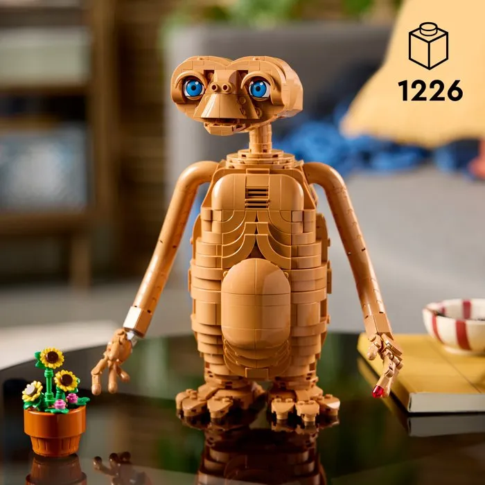 Lego Set de construction LEGO Ideas E.T. l'Extra-Terrestre avec figurine articulée de 30 cm Lego Set de construction LEGO Ideas E.T. l'Extra-Terrestre avec figurine articulée de 30 cm