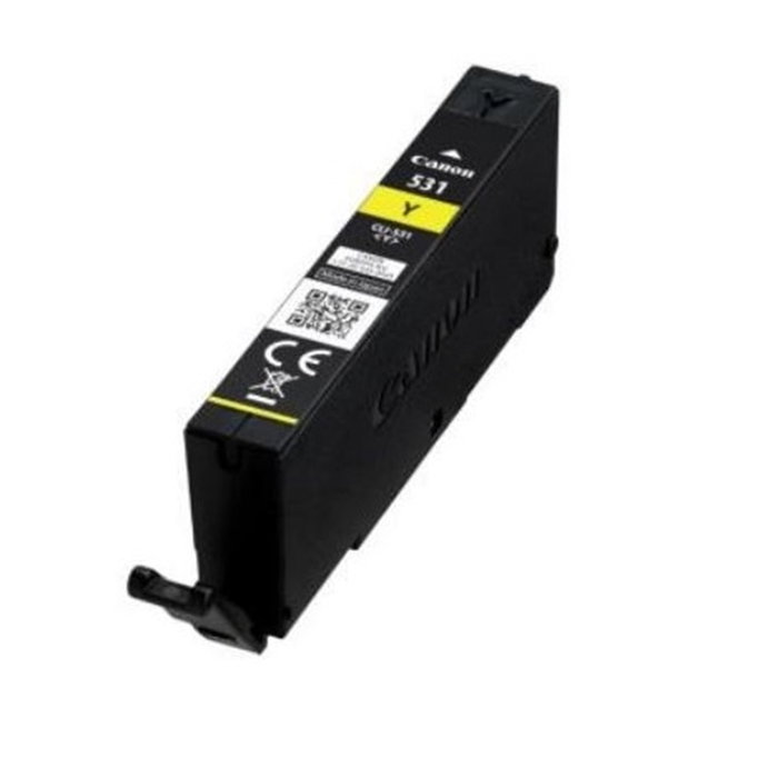 Canon CLI-531Y Cartouche d'encre jaune pour imprimante Canon Canon CLI-531Y Cartouche d'encre jaune pour imprimante Canon
