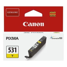 Canon CLI-531Y Cartouche d'encre jaune pour imprimante Canon