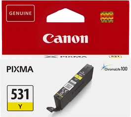 Canon CLI-531y Cartouche d'encre jaune (6121C001) – 515 pages
