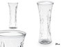 GIFTDECOR Vase en verre classique grand, transparent