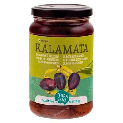 Terrasana Aceitunas Kalamata Con Hierbas 345 Gr Bio - Olives Kalamata aux Herbes Bio Terrasana Aceitunas Kalamata Con Hierbas 345 Gr Bio - Olives Kalamata aux Herbes Bio