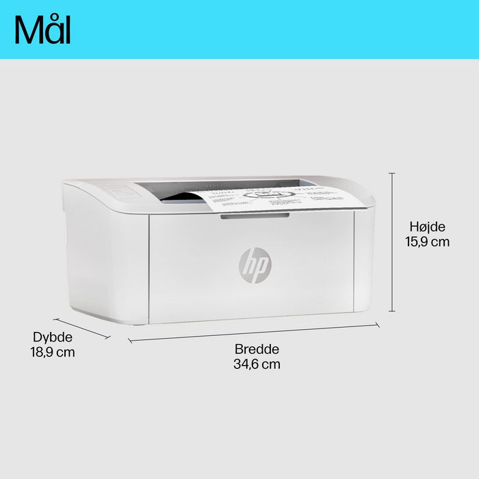 HP Imprimante laser mono M110w compacte WiFi - Jusqu'à 20 ppm, impression professionnelle