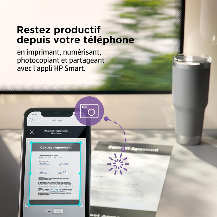 HP Imprimante laser mono M110w compacte WiFi - Jusqu'à 20 ppm, impression professionnelle