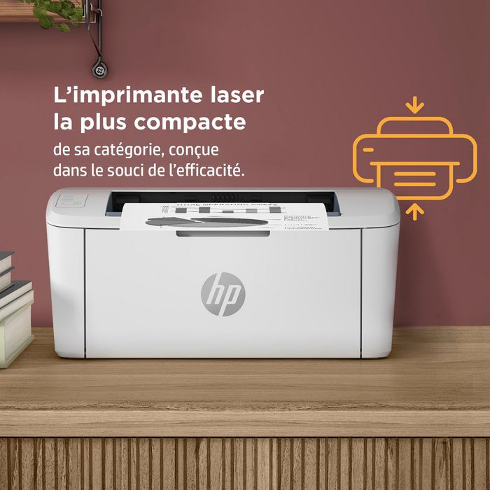 HP Imprimante laser mono M110w compacte WiFi - Jusqu'à 20 ppm, impression professionnelle
