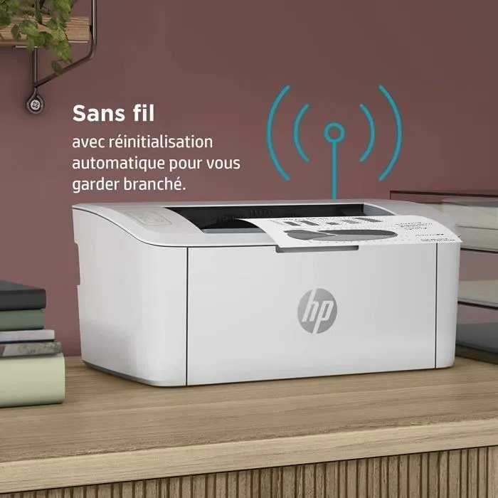HP Imprimante Laser LaserJet M110w Monofonction Noir et Blanc Compacte avec Wi-Fi et Application HP Smart pour Bureau