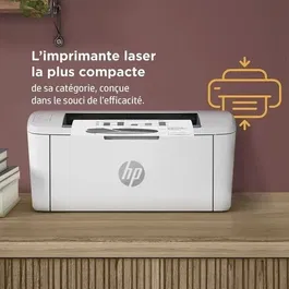 HP Imprimante Laser LaserJet M110w Monofonction Noir et Blanc Compacte avec Wi-Fi et Application HP Smart pour Bureau