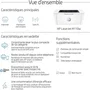 HP Imprimante Laser LaserJet M110w Monofonction Noir et Blanc Compacte avec Wi-Fi et Application HP Smart pour Bureau