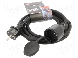KEL Rallonge réseau H05RR-F 3m