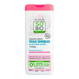SO´BIO ETIC Gel de douche peau sensible aloe 650ml