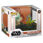 FUNKO Pop Deluxe Star Wars The Mandalorian Grogu avec grenouille