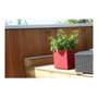 Riviera Bac à fleurs Granit rouge carré 38L