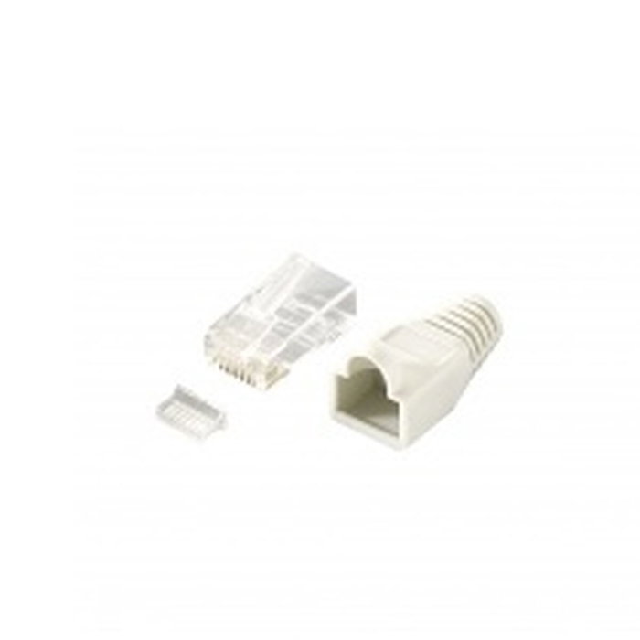 Connecteur RJ45 Catégorie 6 UTP Equip 121175 Transparent 100 Unités Connecteur RJ45 Catégorie 6 UTP Equip 121175 Transparent 100 Unités