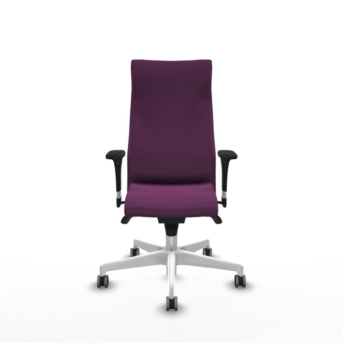Piqueras Y Crespo Sillón Albacete Morado avec mécanisme Sincro et accoudoirs 1D Piqueras Y Crespo Sillón Albacete Morado avec mécanisme Sincro et accoudoirs 1D