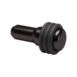 ITALIANA FERRAMENTA Support d'étagère noir avec caoutchouc d5-10 L18
