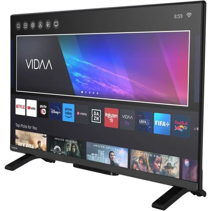 Toshiba 32WV2E63DG Téléviseur LED 32 pouces HD Ready Smart TV DTS Virtual:X 2xHDMI