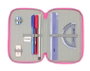 Safta Plumier triple avec 37 pièces Kuromi, dimensions 12,5x19,5x5,5 cm, à partir de 3 ans