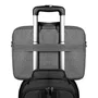 Port Designs Sacoche PC ECO YOSEMITE pour ordinateur portable 15.6 pouces, gris, élégante et compacte, fabriquée à partir de matériaux recyclés r-PET & PET