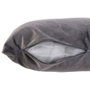 Home Deco Factory Coussin Bicolore 30x50 cm avec bordure dorée
