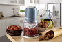 Ariete 438/05 Picadora Vintage Bleue, Mixeur 400 W avec 4 Lames en Acier Inoxydable et Design Rétro pour Cuisine