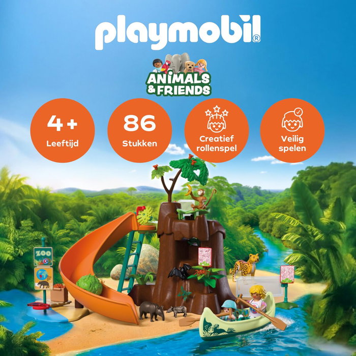 Playmobil My Life Zoo : Aventure en la Jungle 72071