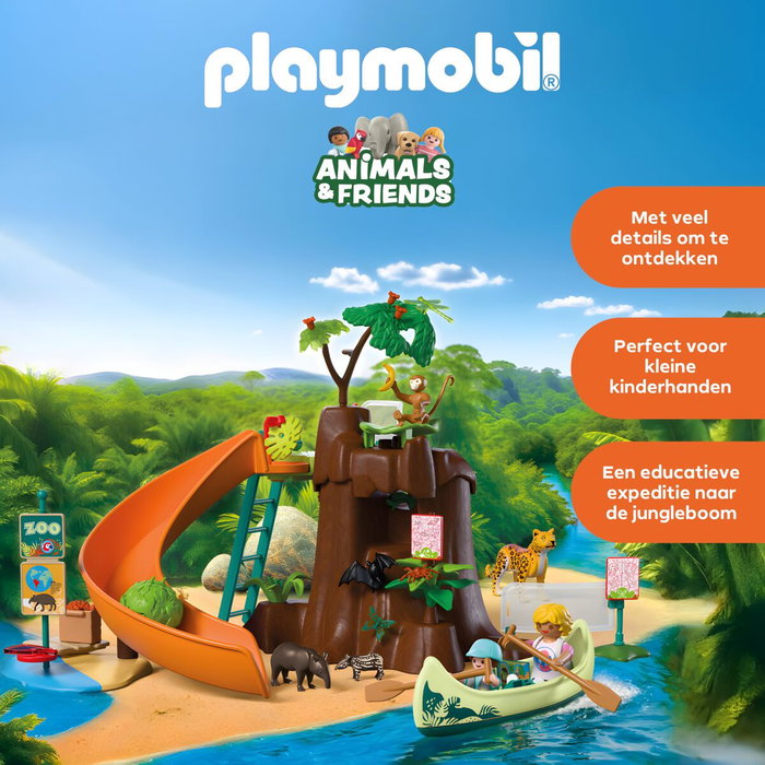 Playmobil My Life Zoo : Aventure en la Jungle 72071