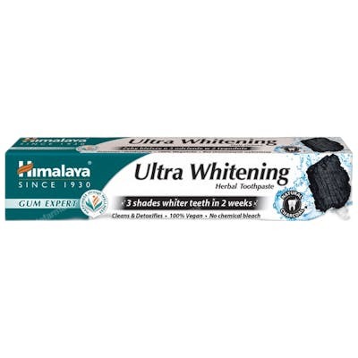 Himalaya Dentifrice Ultra Blanchissant au Charbon Actif 75 ml Himalaya Dentifrice Ultra Blanchissant au Charbon Actif 75 ml