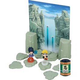 Epoch Games Naruto Shippuden Naruto vs Sasuke - Jeu de duel avec figurines