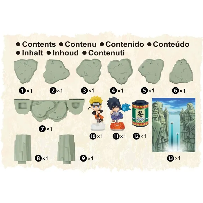 Epoch Games Naruto Shippuden Naruto vs Sasuke - Jeu de duel avec figurines Epoch Games Naruto Shippuden Naruto vs Sasuke - Jeu de duel avec figurines