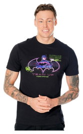 CID Batman T-Shirt Anime Matrix Grid (S)